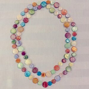 Multicolor Glass Bead Necklace